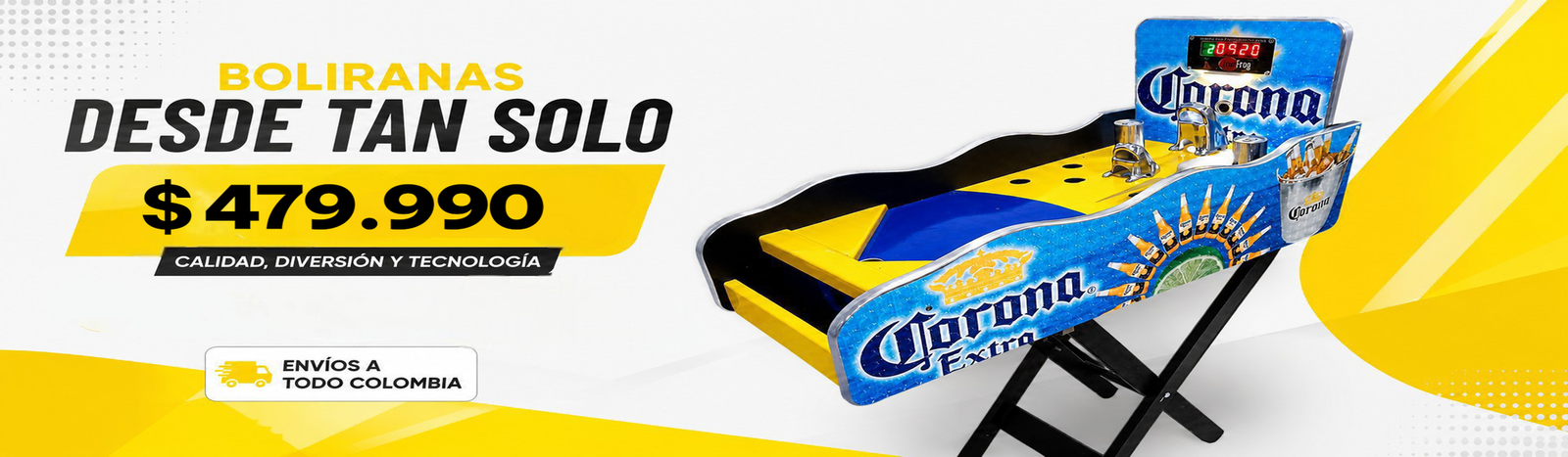 Bolirana portátil completamente electrónica IronFrog