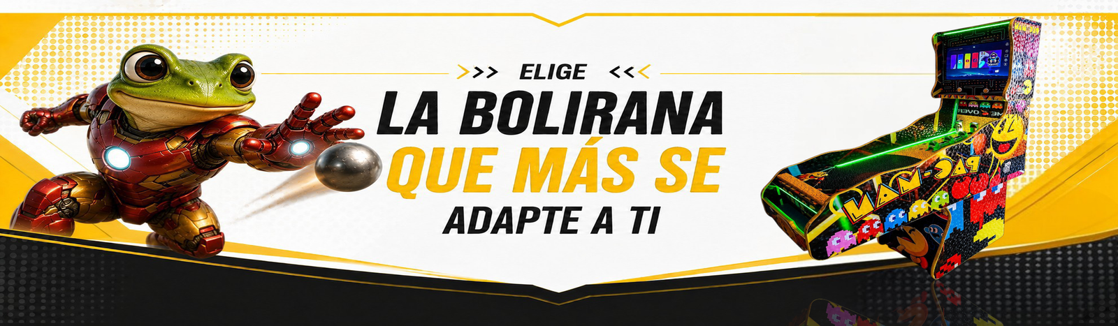 Bolirana electrónica IronFrog, diversión y tecnología para el hogar y negocios.